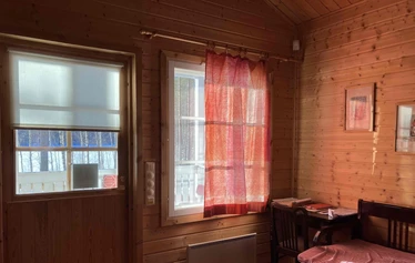 Saunatupa Kolmikannan leirintäalue - Vuokraa saunatupa kokouksiin tai saunailtaan. Soveltuu noin 10 henkilön porukoille.