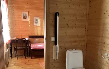 Saunatupa Kolmikannan leirintäalue - Vuokraa saunatupa kokouksiin tai saunailtaan. Soveltuu noin 10 henkilön porukoille.