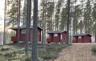 Saunatupa Kolmikannan leirintäalue - Vuokraa saunatupa kokouksiin tai saunailtaan. Soveltuu noin 10 henkilön porukoille.