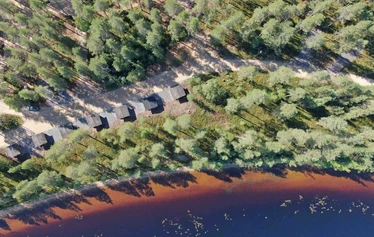 Saunatupa Kolmikannan leirintäalue - Vuokraa saunatupa kokouksiin tai saunailtaan. Soveltuu noin 10 henkilön porukoille.