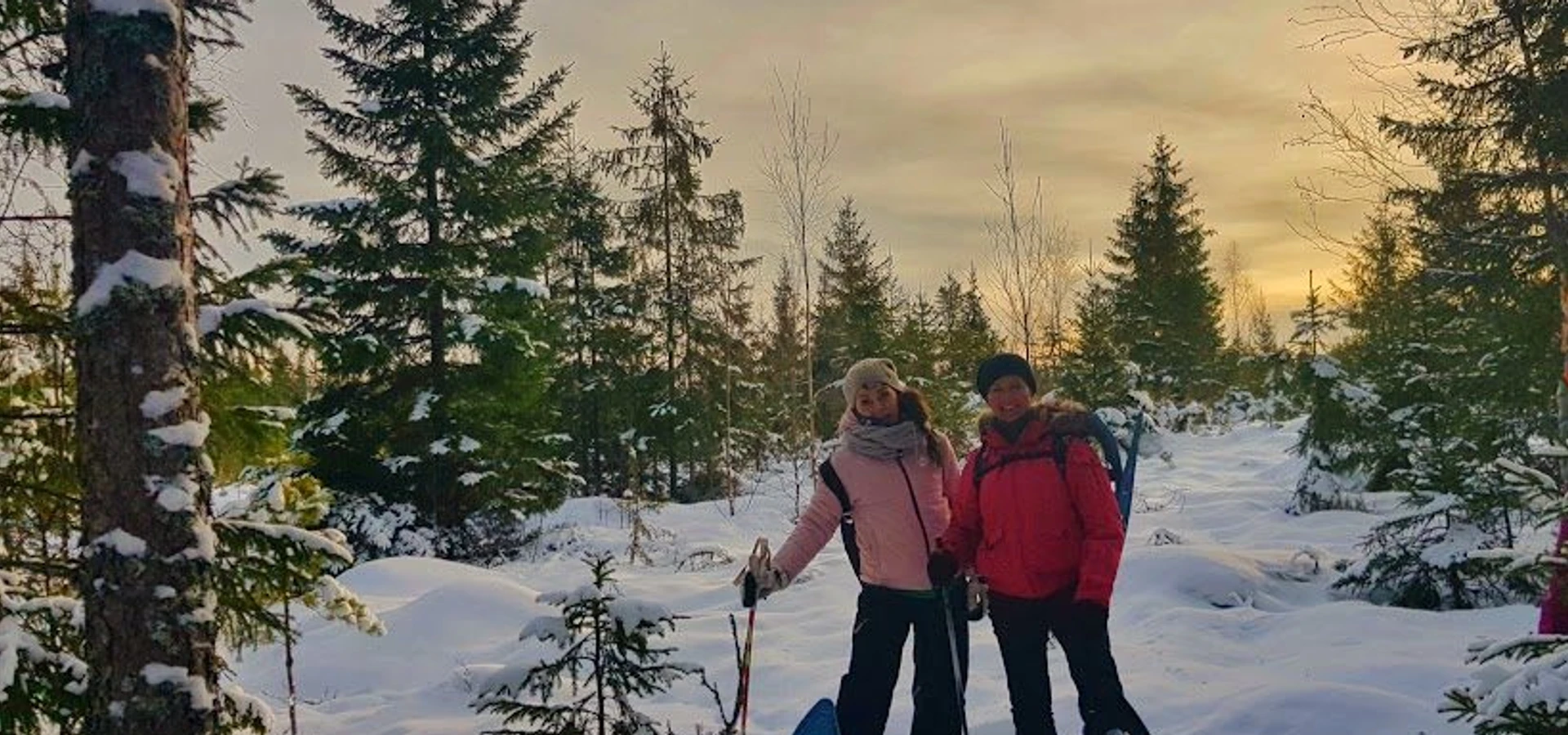 13.2. Lumikenkäilyä Pinkjärvellä