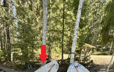 Kalastuvarusteltu soutuvene Seaking 430 Heinolan Rautjärvellä - Veneen varusteisiin kuuluu tainnutin, äyskäri, ankkuri ja ensiapulaukku